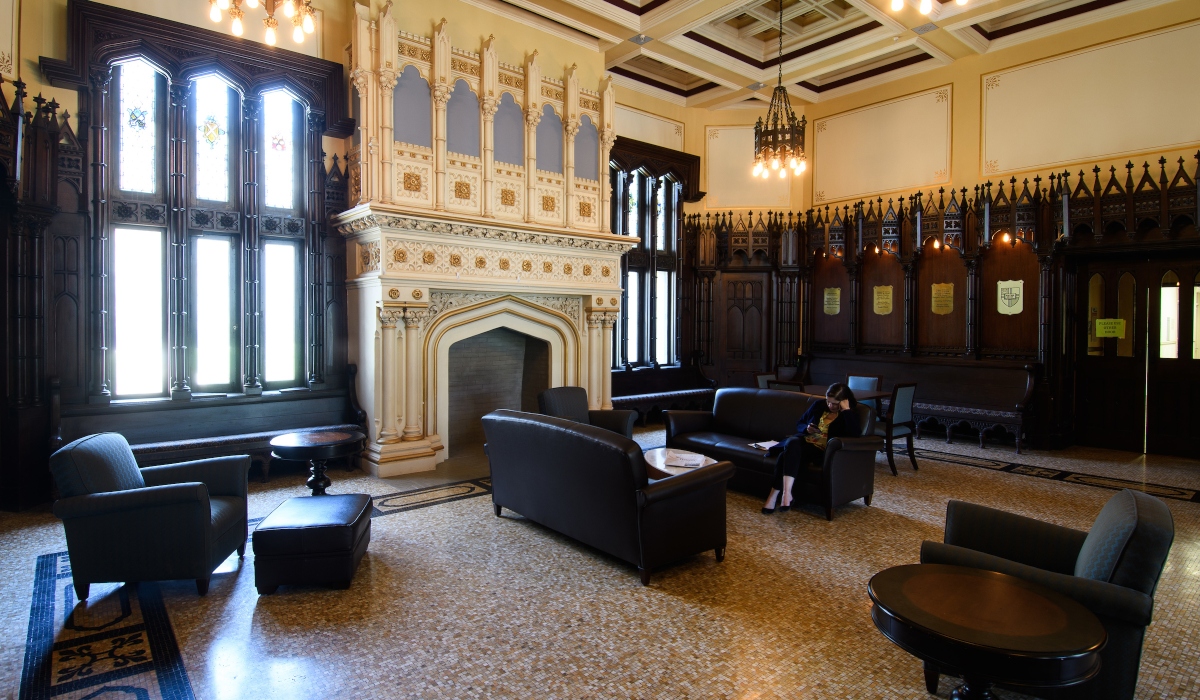 Lobby of Gibbons Hall